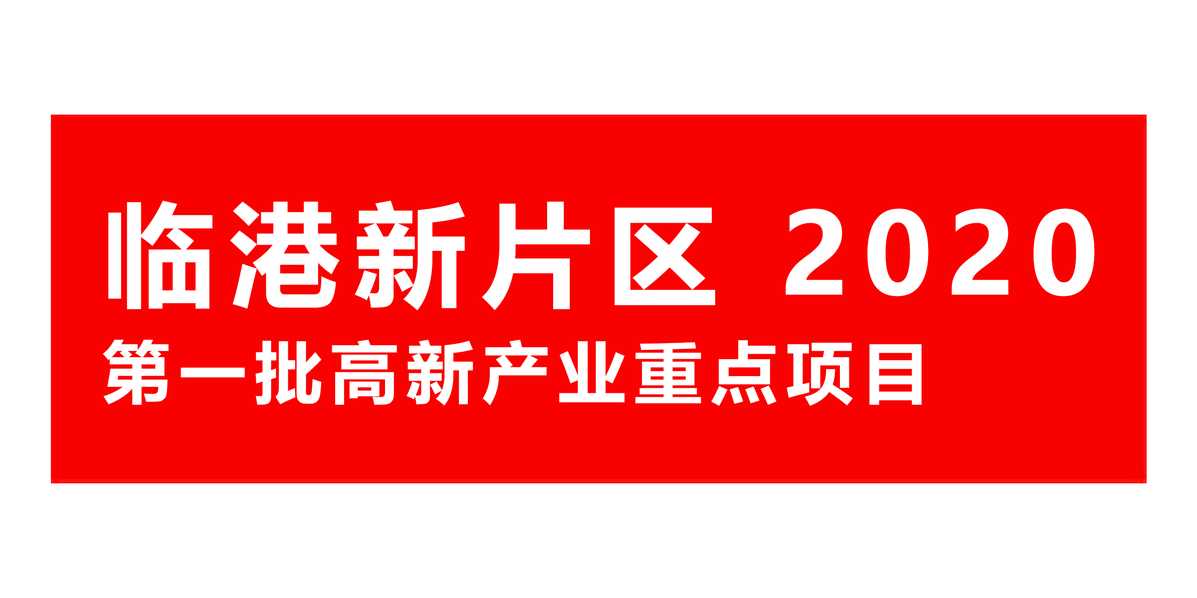 临港新片区2020第一批高新产业重点项目